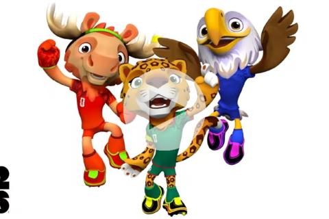 Se develó detalles de las mascotas del Mundial 2026