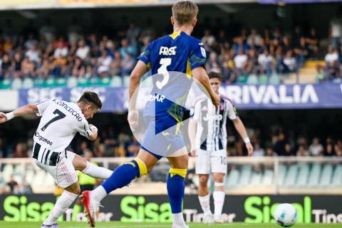 (VIDEO) ¡Cortó su puntaje perfecto! Juventus empató a domicilio ante Verona