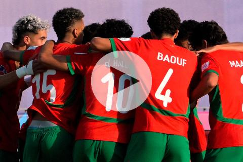 (VIDEO) Marruecos se impuso por 2-0 a España en el inicio del Mundial Sub 20