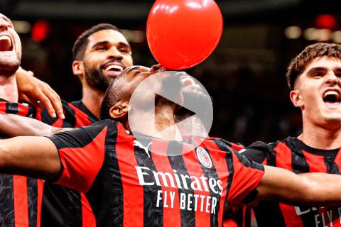 (VIDEO) Milan goleó a Lecce y avanzó a octavos de la Copa Italia
