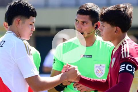 (VIDEO) Perú Sub-15 debutó con derrota en Liga Evolución 2025
