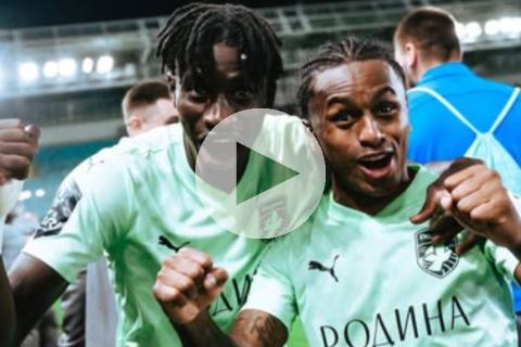 (VIDEO) Reyna anotó su primer gol de la temporada con Rodina Moscú