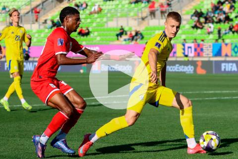 (VIDEO) Panamá y Ucrania se repartieron los puntos en el Mundial Sub 20