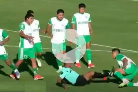 (VIDEO) Copa Perú: Árbitro fue agredido en final de la Liga Departamental de Cajamarca