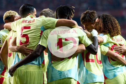 (VIDEO) España goleó a Turquía y lidera su grupo en Clasificatorias europeas