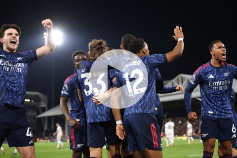(VIDEO) Arsenal triunfó y sigue liderando la Premier League