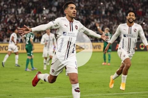 (VIDEO) ¡Sorpresa en Quito! LDU goleó a Palmeiras y 'acaricia' la final de la Libertadores
