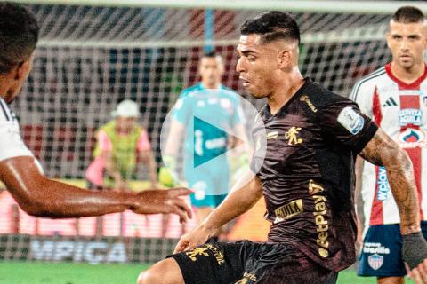 (VIDEO) Ramos anotó en victoria de América de Cali ante Junior en la Copa Colombia