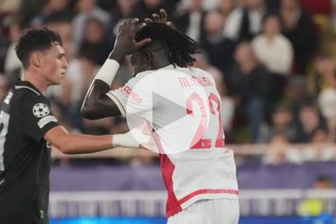 (VIDEO) Mónaco rescató agónico empate ante Manchester City ante Champions League