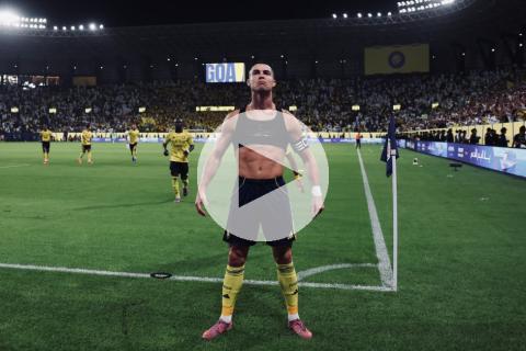 (VIDEO) ¡Golazo! Cristiano marcó su tanto 949 en triunfo de Al Nassr