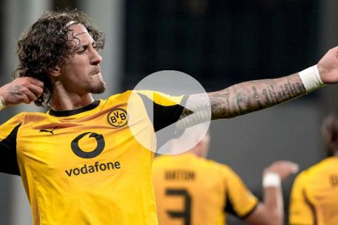 Con López, Copenhague cayó 4-2 ante Borussia Dortmund por la Champions League