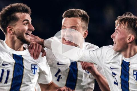 Finlandia remontó y venció 2-1 a Lituania y sigue soñando con el Mundial 2026