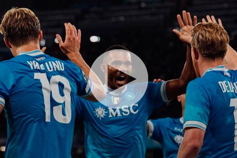 (VIDEO) Napoli sumó su primera victoria en la Champions League