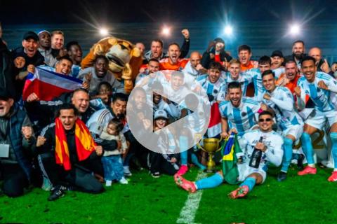 Joao Grimaldo gritó campeón en la Liga de Letonia con Riga FC