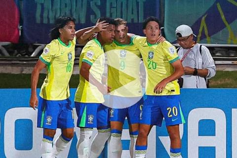 (VIDEO) ¡En el último suspiro! Brasil venció a Marruecos y avanzó en el Mundial Sub 17