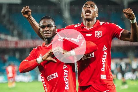 (VIDEO) América de Cali, sin Ramos, ganó y sigue en la pelea por la final