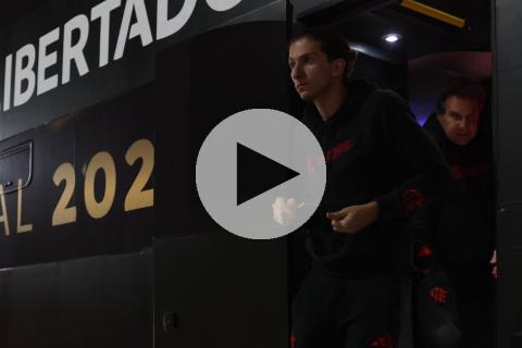 Flamengo ya está en Lima para final ante Palmeiras