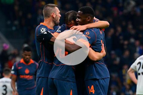 (VIDEO) Inter Milan se hizo fuerte en casa ante Kairat por la Champions League