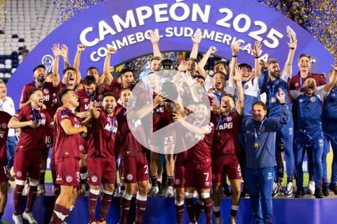 (FOTOS) ¡Lanús venció a Mineiro en penales y es campeón de la Copa Sudamericana 2025!