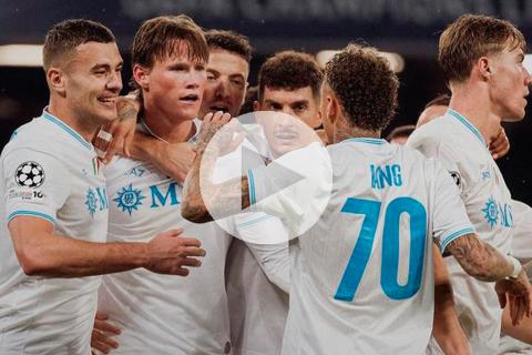 (VIDEO) Napoli se recuperó y venció a Qarabag por la Champions League