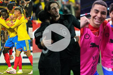 (VIDEO) Colombia, Ecuador y Paraguay se tumbaron a selecciones mundialistas