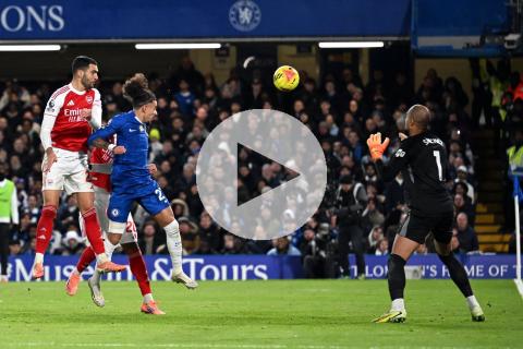 (VIDEO) No se sacaron ventaja: Chelsea y Arsenal empataron en Stamford Bridge