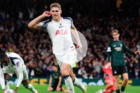 ¿Directo al Puskas? Mira el espectacular gol del Tottenham en la Champions League