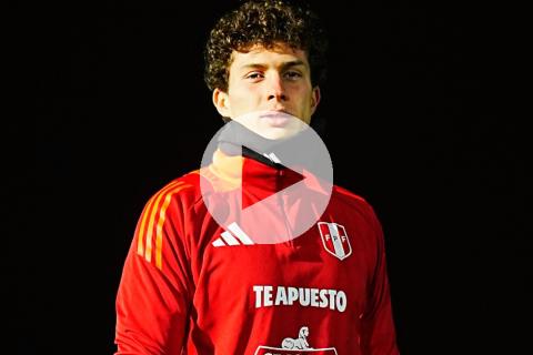 Fabio Gruber entrenó por primera vez con la Selección peruana en Rusia