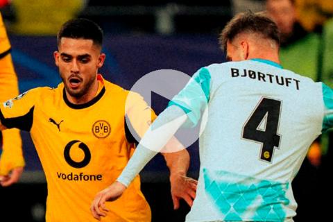 (VIDEO) Borussia Dortmund no pudo en casa ante Bodo por la Champions League