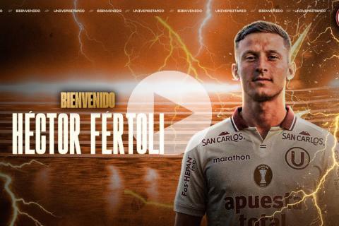 ¡El último del 2025! 'Rayo' Fértoli fue fichado por la 'U'