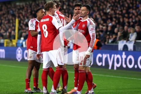 (VIDEO) Arsenal goleó y mantiene puntaje perfecto en la Champions