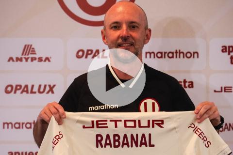 (FOTOS | VIDEO) Rabanal: “Me gustó el proyecto con el primer equipo y el trabajo con los jóvenes”