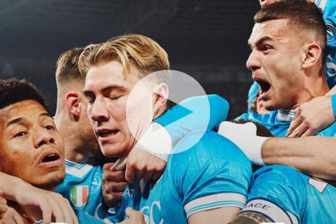 (VIDEO) Napoli venció a Juventus y trepó a la cima de Italia