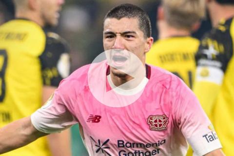 Leverkusen eliminó al Dortmund y avanza a cuartos con solitario gol de Ibrahim Maza