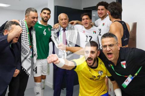 ¡Pacto entre Siria y Palestina! Emilio Saba avanzó de ronda en la Copa Árabe