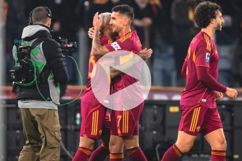 (VIDEO) AS Roma ganó y se afianzó en zona de Champions