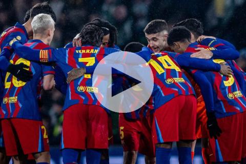 (VIDEO) Barcelona superó al Racing y se instaló en cuartos de la Copa del Rey