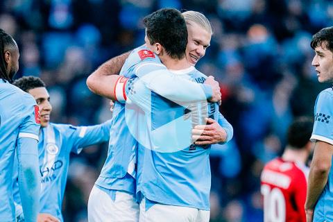 ¡No hubo piedad! Manchester City vapuleó 10-1 en la FA CUP