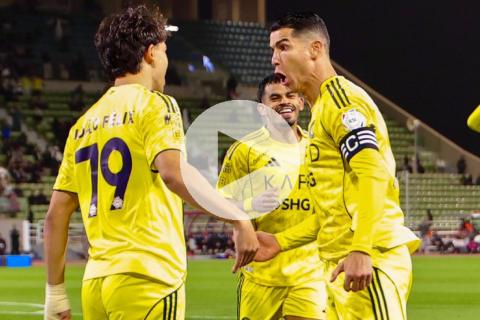 (VIDEO) Cristiano alcanzó su tanto 961 en goleada de Al Nassr