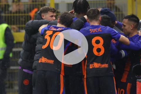 (VIDEO) Inter vapuleó a Pisa y se afianzó en la cima de Italia