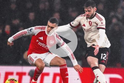 (VIDEO) Arsenal y Liverpool igualaron sin goles