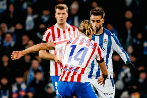 (VIDEO) Real Sociedad y Atlético Madrid igualaron 1-1 por La Liga