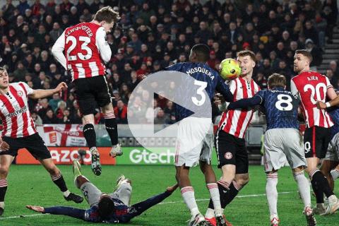 (VIDEO) Arsenal empató en su visita al Brentford