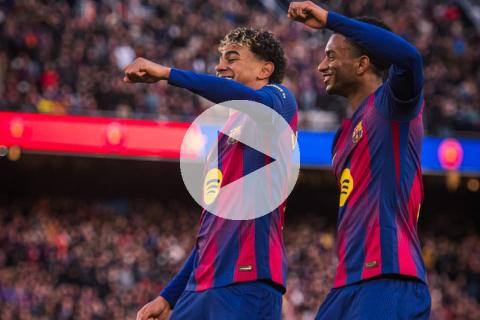(VIDEO) Barcelona goleó y se afianzó en la cima de España