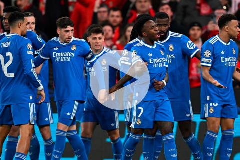 (VIDEO | FOTOS) Real Madrid sacó ventaja ante Benfica por la Champions League