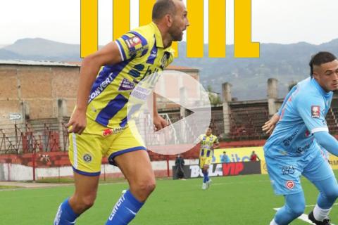 (FOTOS) Garcilaso rescató un punto en su visita al FC Cajamarca