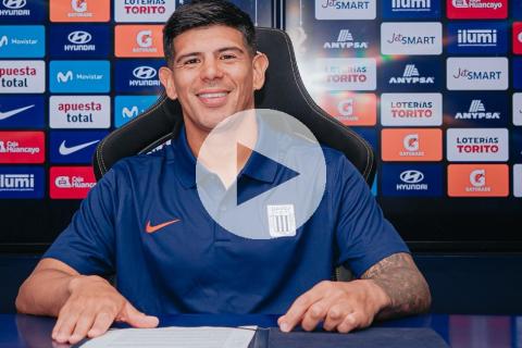 (VIDEO) Pavez: "Vengo a Alianza a ser campeón"