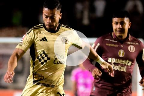 (VIDEO | FOTOS) Cusco FC rescató agónico empate 1-1 ante Universitario
