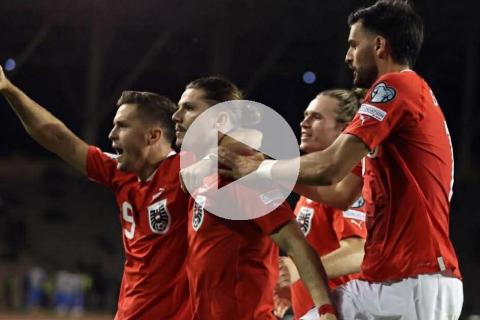 (VIDEO) ¡Se preparan para el Mundial! Austria goleó como local a Ghana