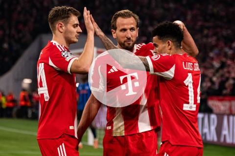 (VIDEO) Bayern Múnich goleó a Atalanta para sellar su pase en Champions League